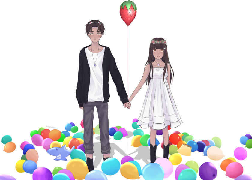 Just Be Friends Screencap Redraw COMMISSION