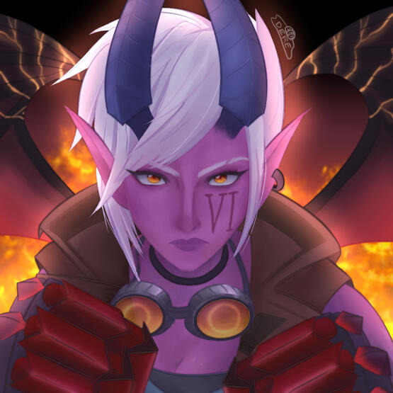 Demon Vi Icon COMMISSION